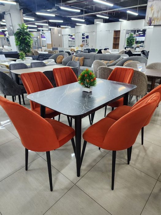 Стол и 6 стульев от Comfort-Mebel