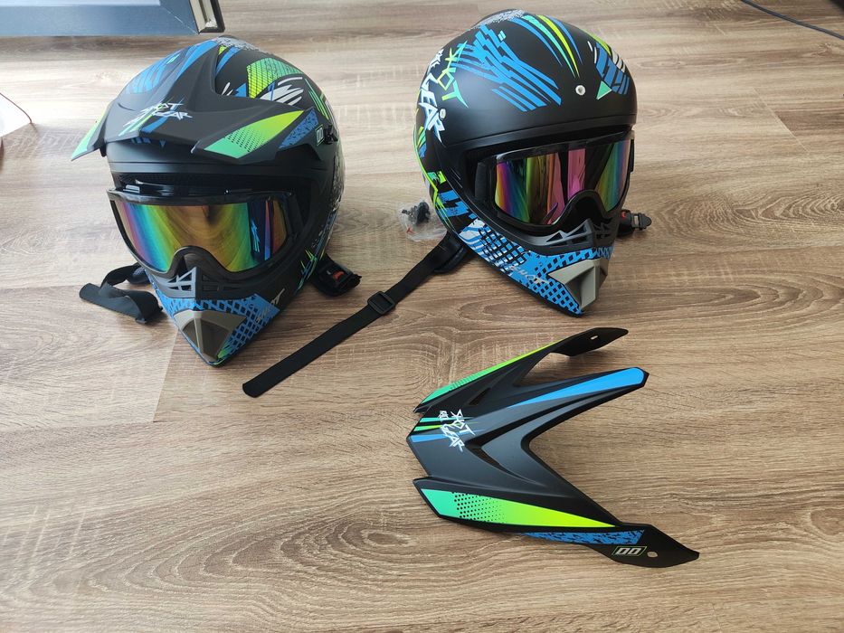 Casca Moto Copii Casca Trotineta Electrica Moto Scuter ATV Enduro Motocross
