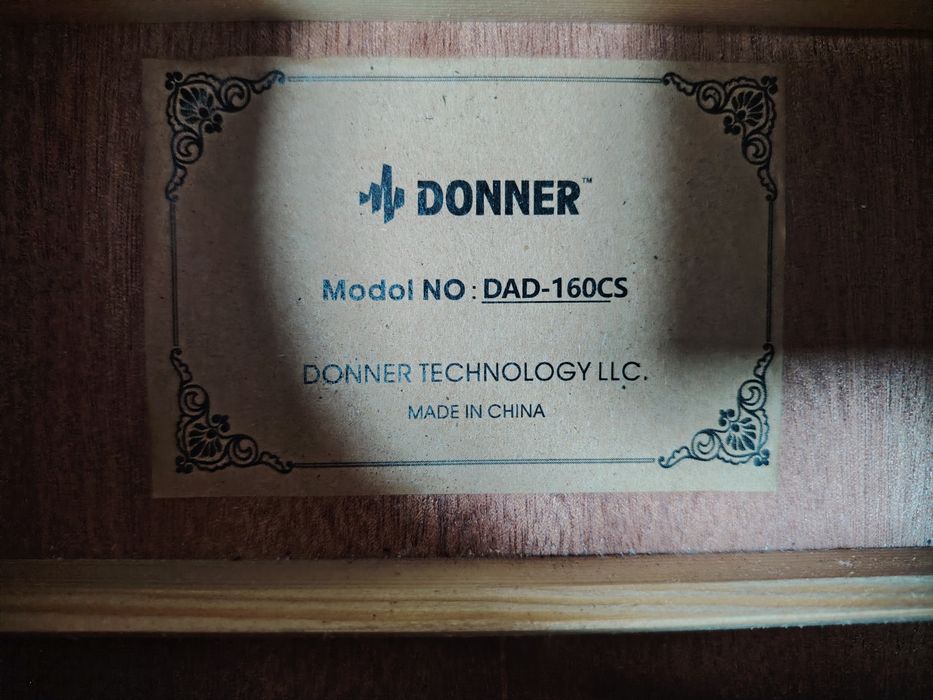 Акустическая Гитара Donner