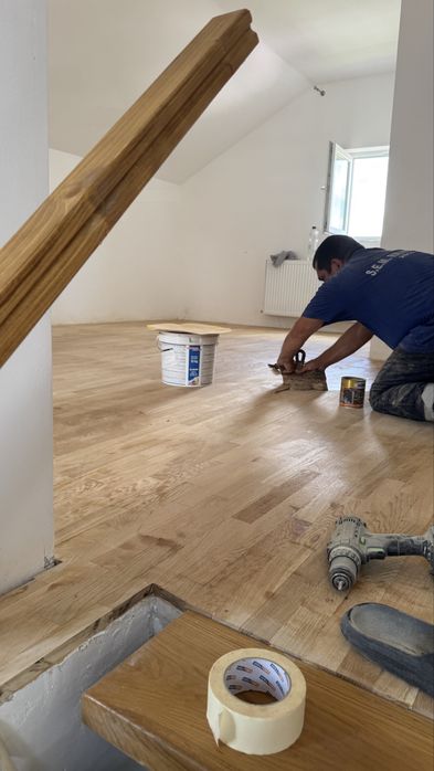Montam, reconditionam parchet din lemn masiv.