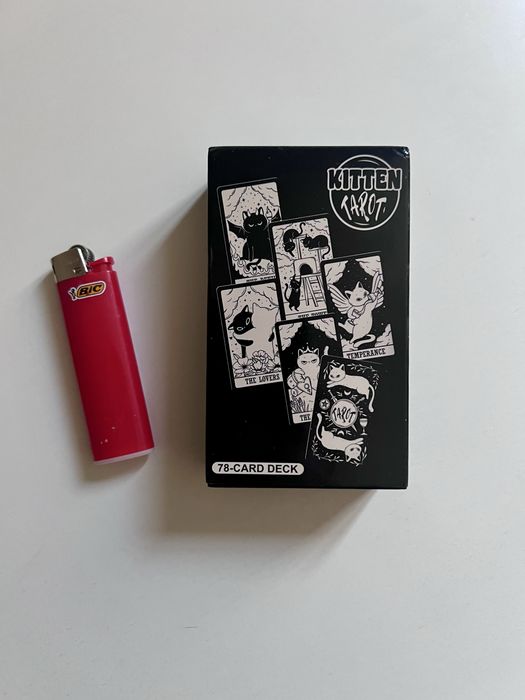 Котиковое Таро, мини колода, формат мини, Kitten Tarot