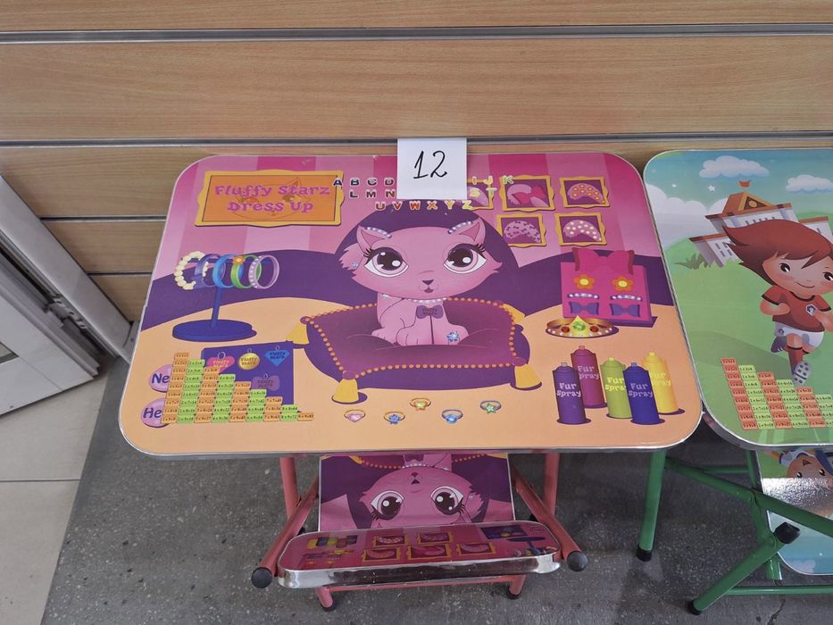 Детска маса със столче Детски чин