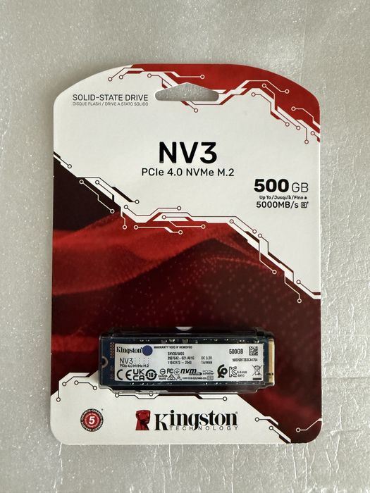 Новый M2 SSD 500 GB Kingston