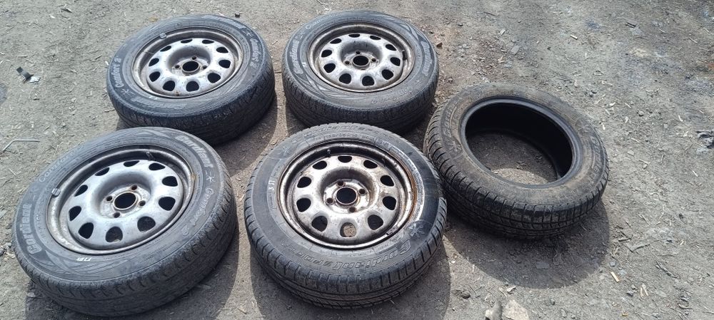 Диски 14 4*100, шины.