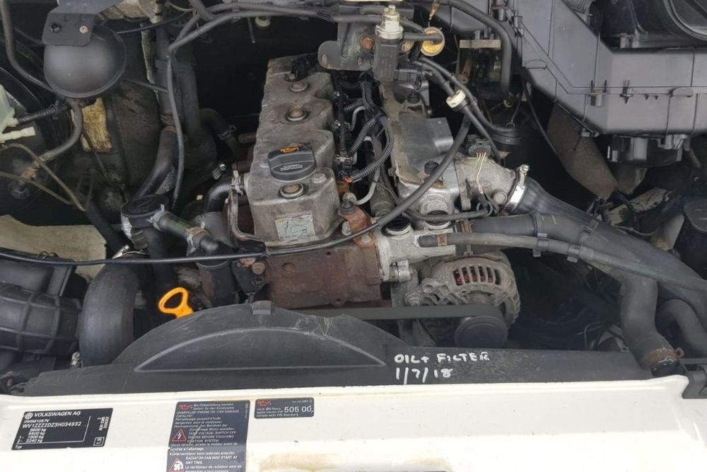 Motor fara anexe AUH 158 CP Volkswagen LT 35 2.8 TDI 1997-2006 Euro 3