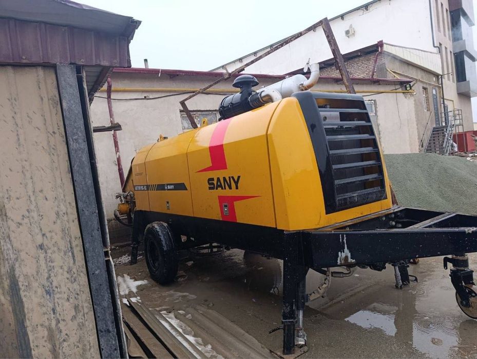 Sany бетон насос 85 м3+Паук