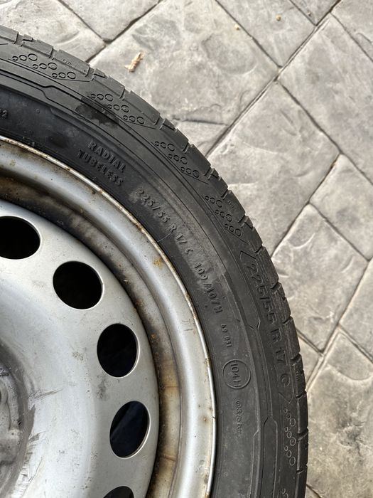 Set jante anvelope vara Mercedes VIto ContiVanContact 200 225/55 R17