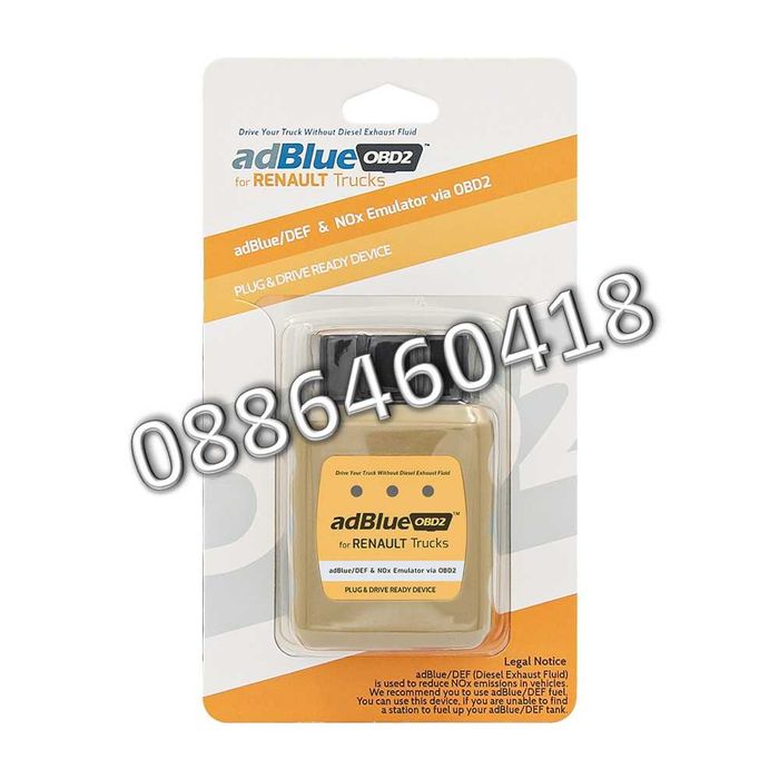 Ad-Blue Емулатор RENAULT АдБлу AdBlue Euro 4/5 NOX Sensor