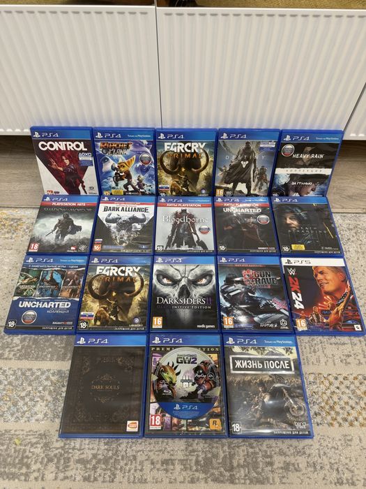 Игровые диски на PS4/5 по самой низкой цене