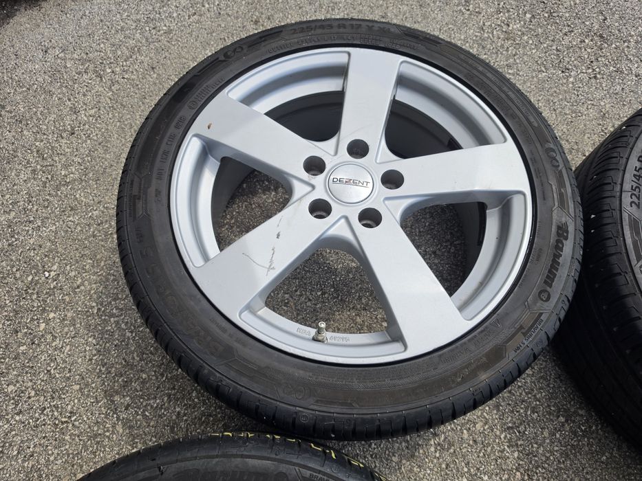 5х112/17 с гуми VW Audi Skoda Seat 5x112/17 Фолксваген Ауди Шкода Сеат