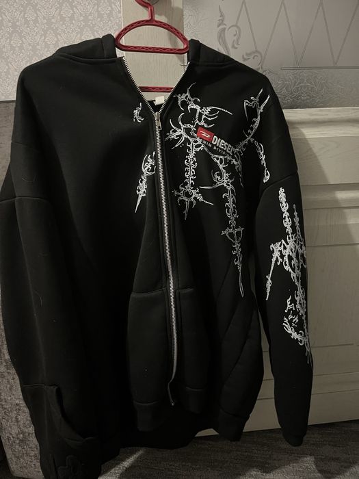 Зип худи  черный