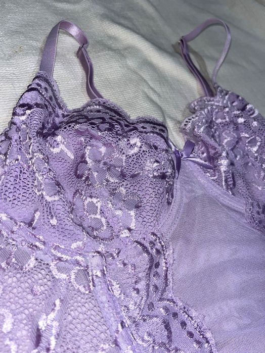 Бюстие лилаво Shein