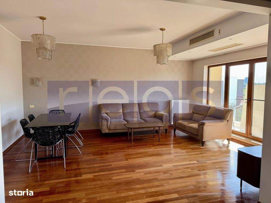Inchiriere 3 Camere 86Mp | Floreasca | Mobilat-Utilat Lux | Parcare — fotografia 3