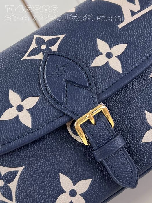 Geanta Louis Vuitton Diane 25cm bluemarine, tip Premium