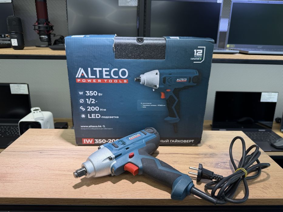 Ударный гайковерт Alteco, 350 Вт, полный комплект, 2098/А10
