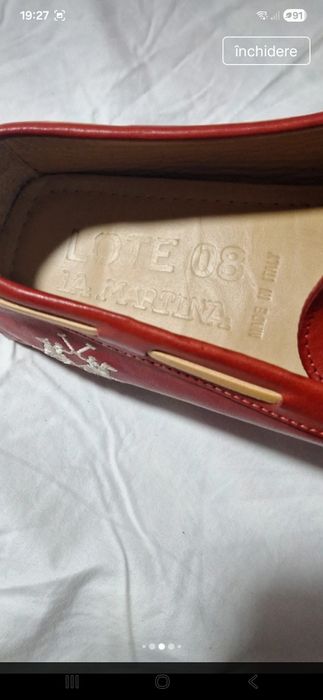 Papuci polo la Martina