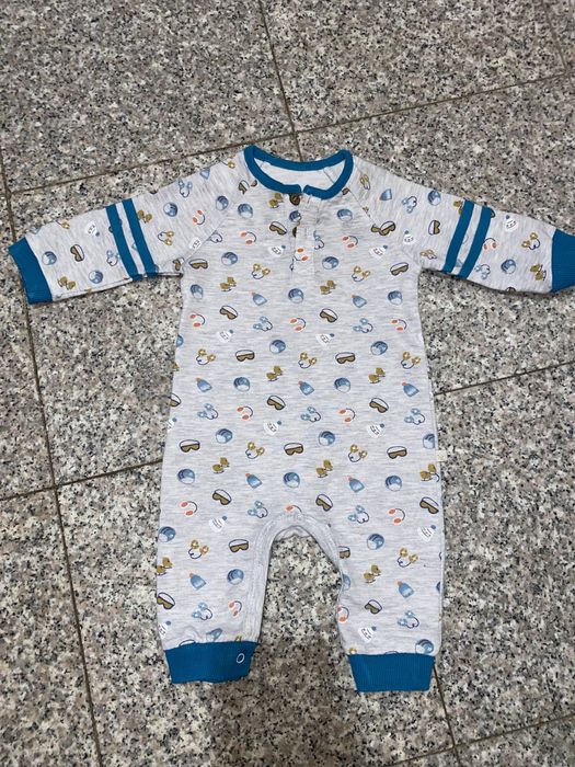 Нов комплект за изписване от био органичен памук, ромпъри