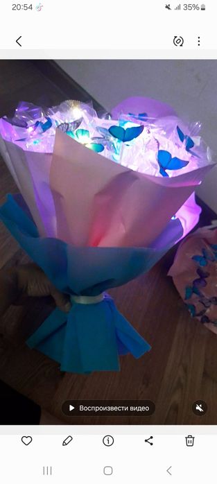 Букеты из бабочек