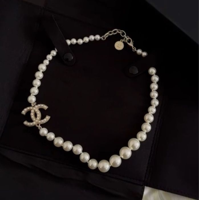 Колье Chanel жемчуг Shell pearl