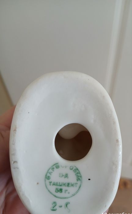 Статуэтка Мальчик лыжник (СССР.] Ташкент  ф.з. 1956 г