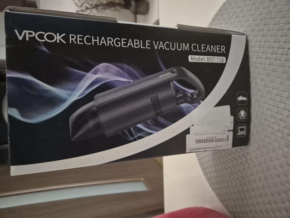 Aspirator auto portabil fără fir putere de aspirare 5000 Pa capacitate 0,3L
