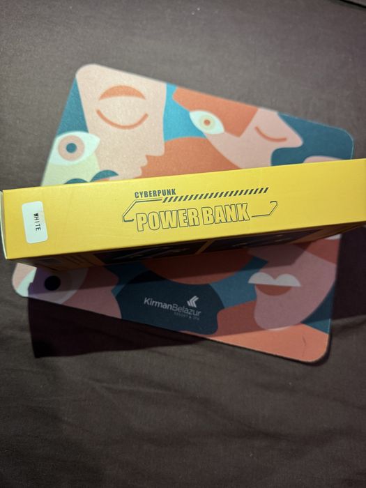 Baterie externă Cyberpunk 20000mAh Power Bank USB-C - Nouă