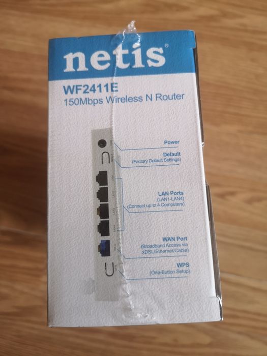 Нов Безжичен Рутер Netis WF-2411E, 150Mbps