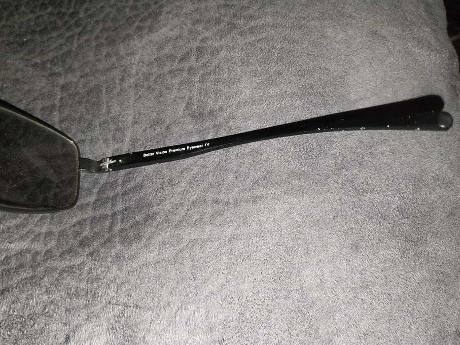 Черни мъжки слънчеви очила UV 400 better vision premium eyewear