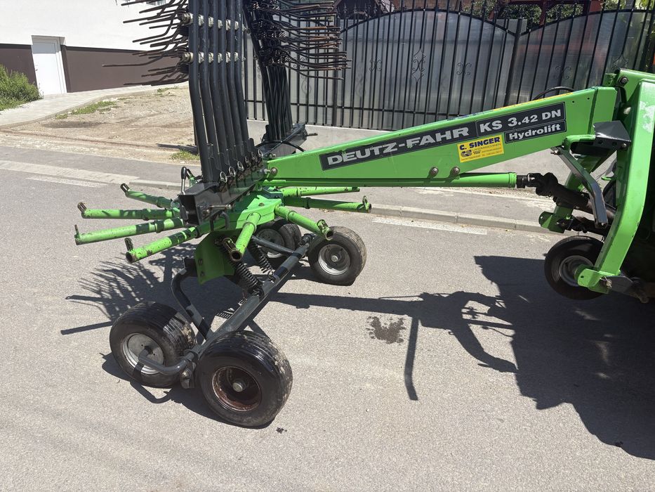 Grebla dupa tractor