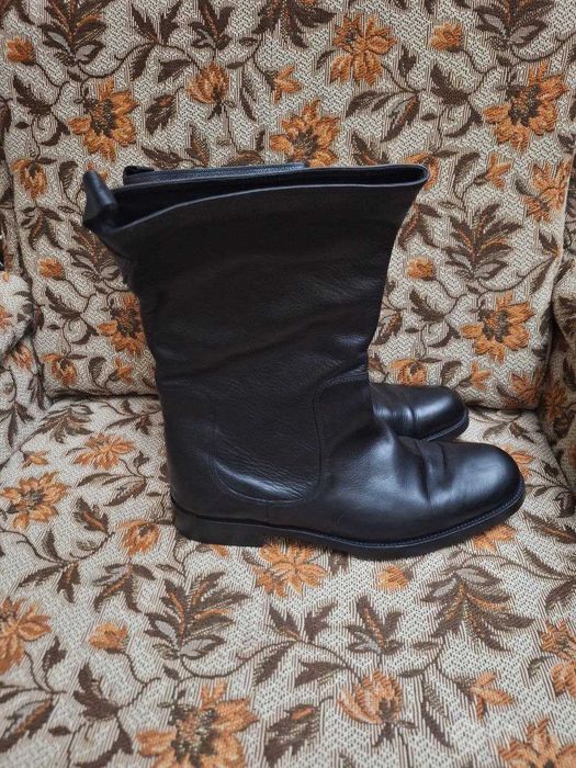 Сапоги мужские высокие, демисезонные производство ZARA, размер 40-41