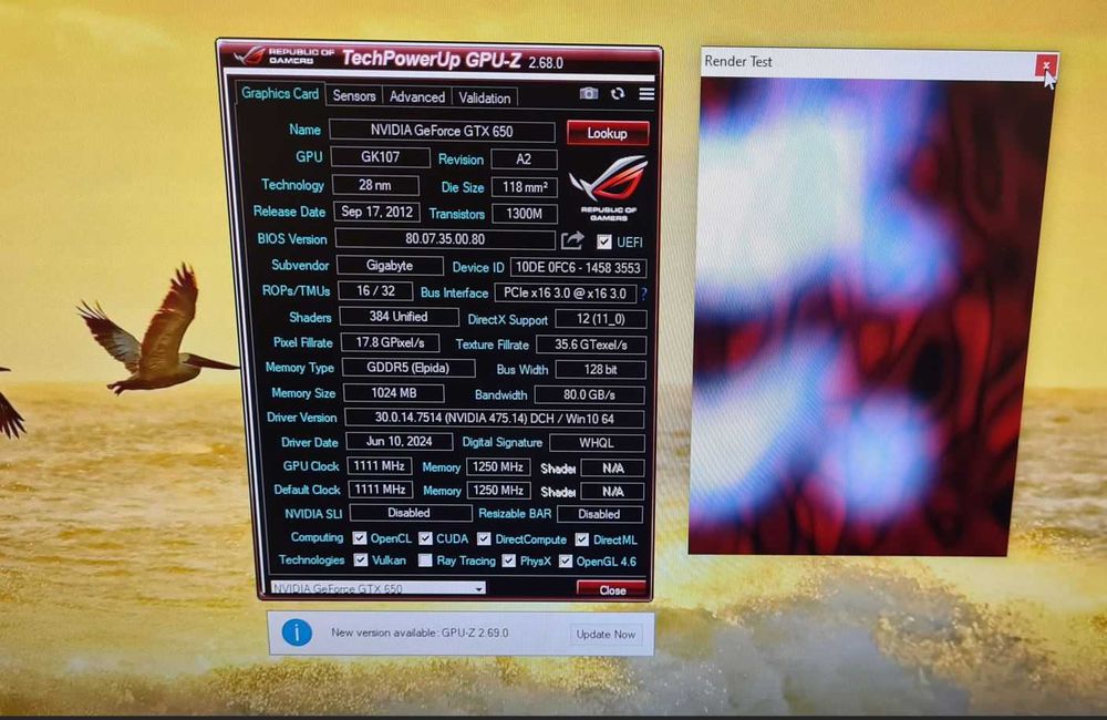 381S.Placa Video Gigabyte GTX 650 OC,1GB DDR5-128Bit,PCI-e 3.0
