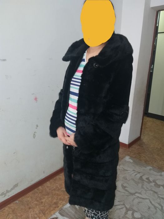 Шуба норковая (черный брилиант)