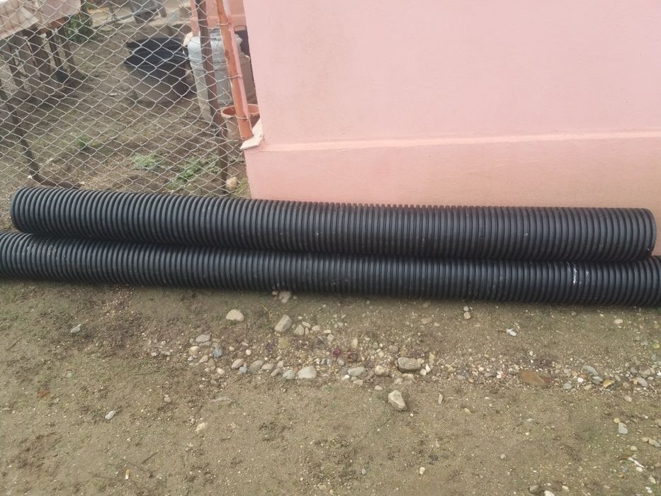 Teava corugata / tub pentru podeț