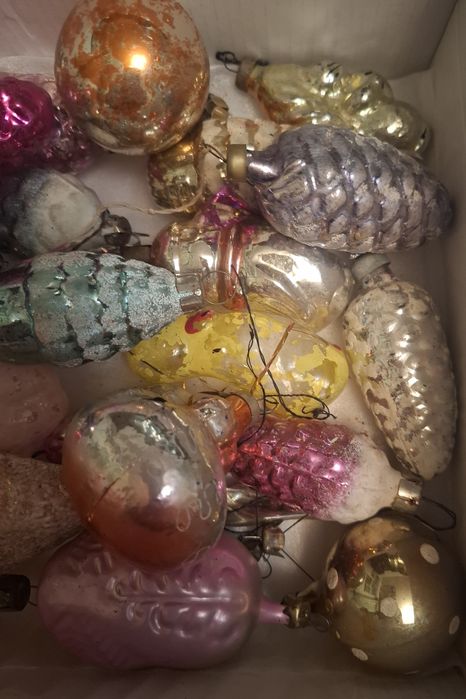 Ёлочные игрушки Советского периода.