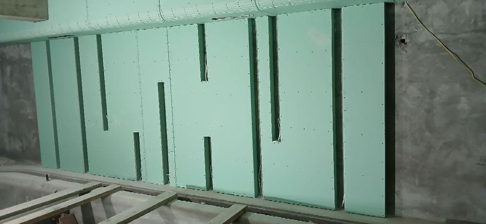 Гипсакартон тунукафон том пол пластик