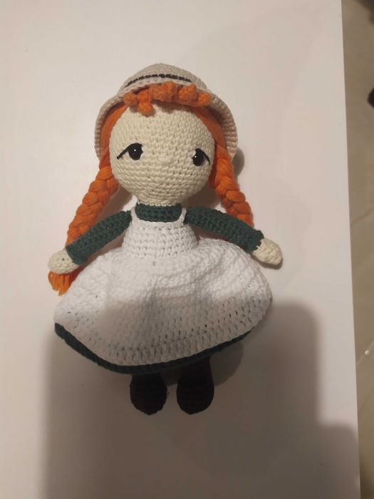 Плетена кукла амигуруми Уникат