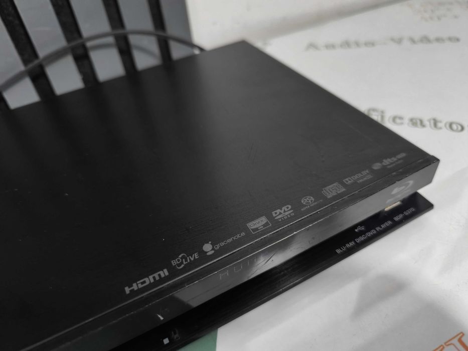 Player Blu-ray DVD Sony BDP-S370 HDMI LAN USB optical