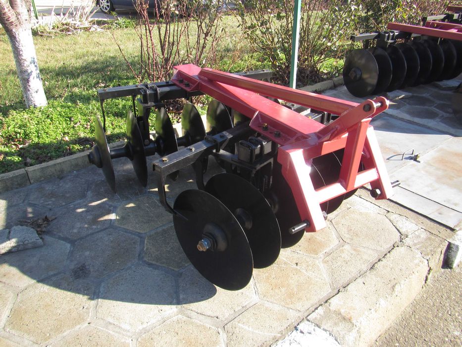 Дискова брана навесна лека V 1.20м. 2x7 диска - 390627