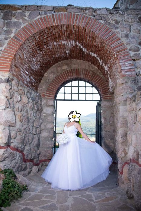 Булчинска рокля с корсет