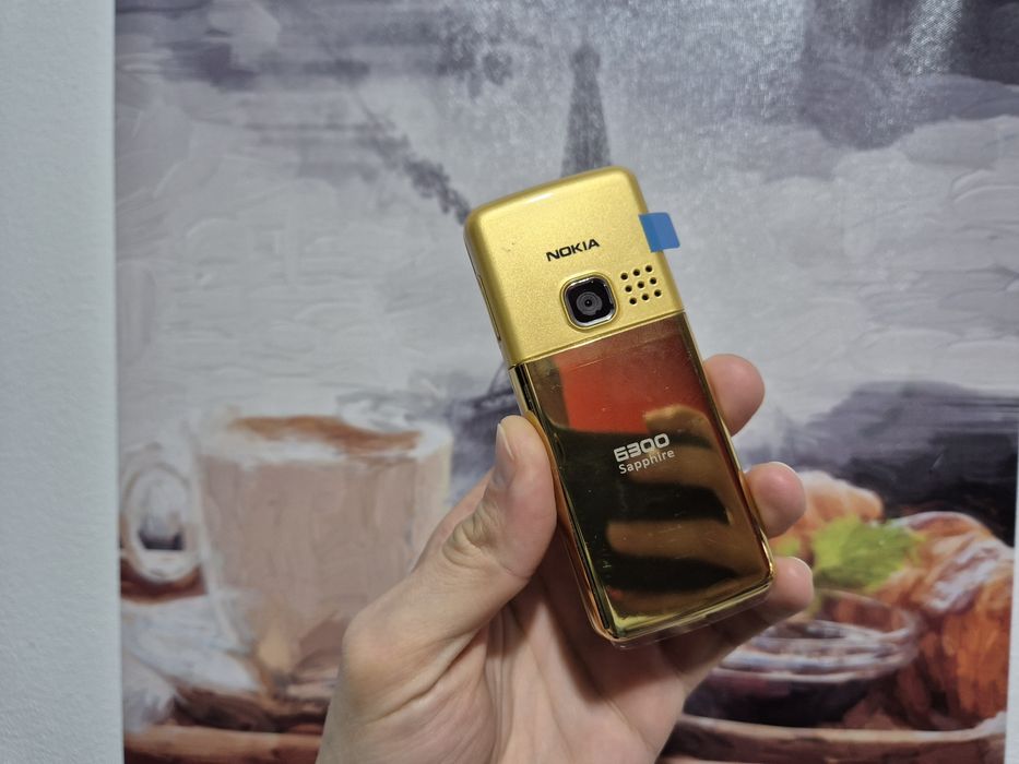Nokia 6300 Sapphire Gold - ca nou!