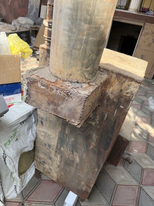 Печь на твердом топливе