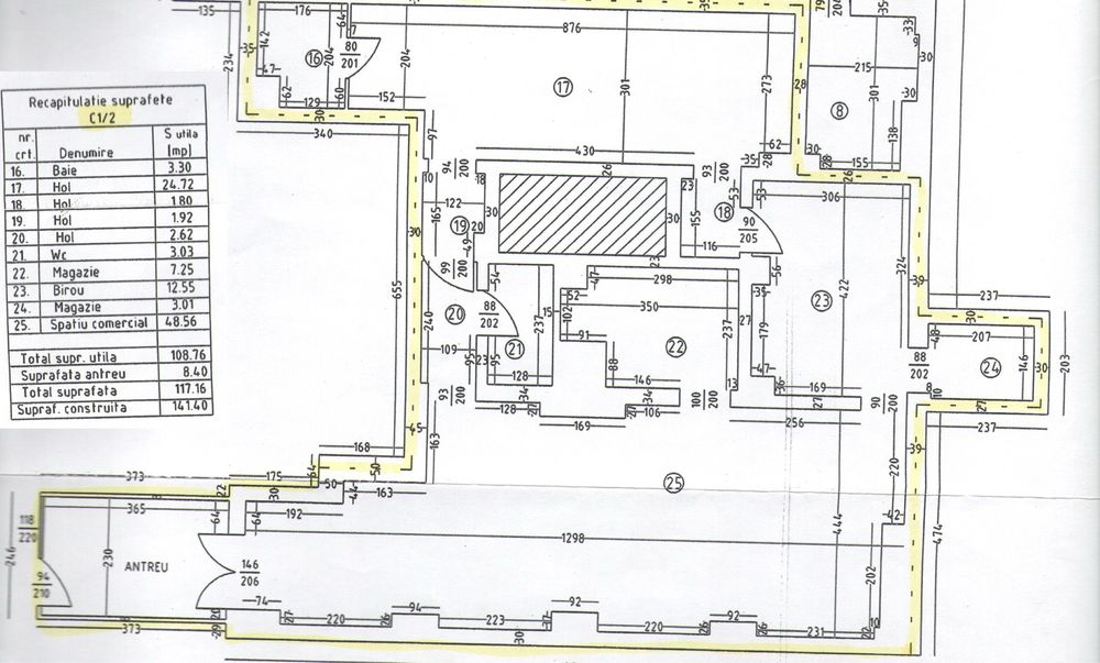 PROPRIETAR.Spațiu comercial ultracentral Salon|Birouri|Cafenea|Cabinet