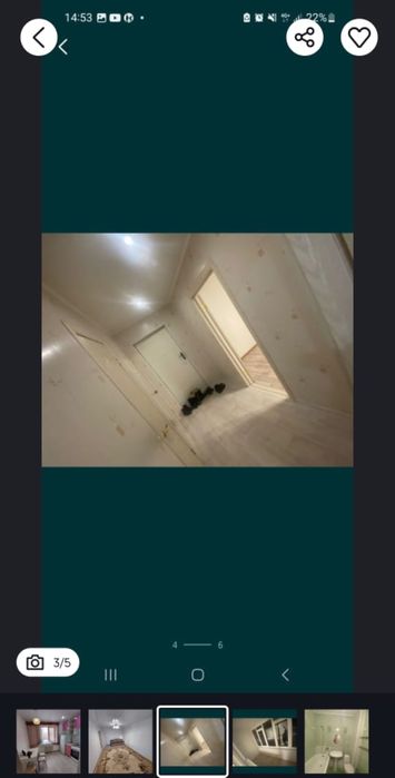 Сдается 1 комн квартира на строителе