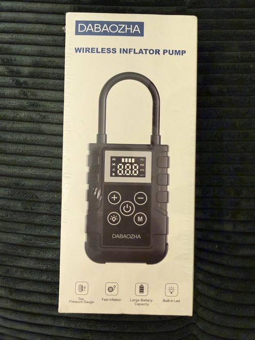Безжична помпа за гуми