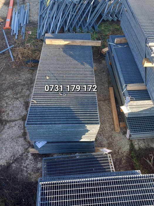 Trepte zincate platforme zincate
