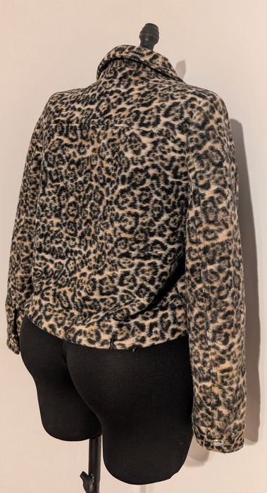 Jachetă animal print – statement, elegantă,Mărimea S-M