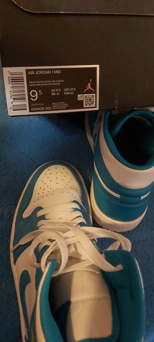 Nike Air Jordan 1 Mid,  43 номер, оригинал, купени в Нидерландия.