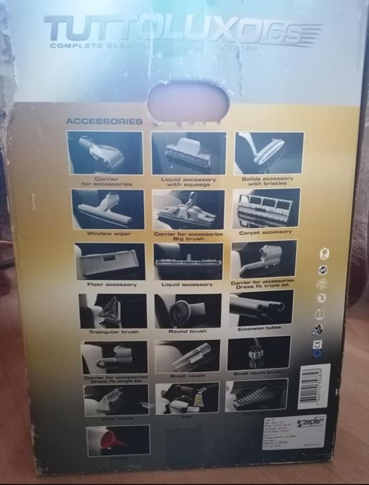 Statie aspirator calcat abur umidificator Zepter 6S Tuttoluxo