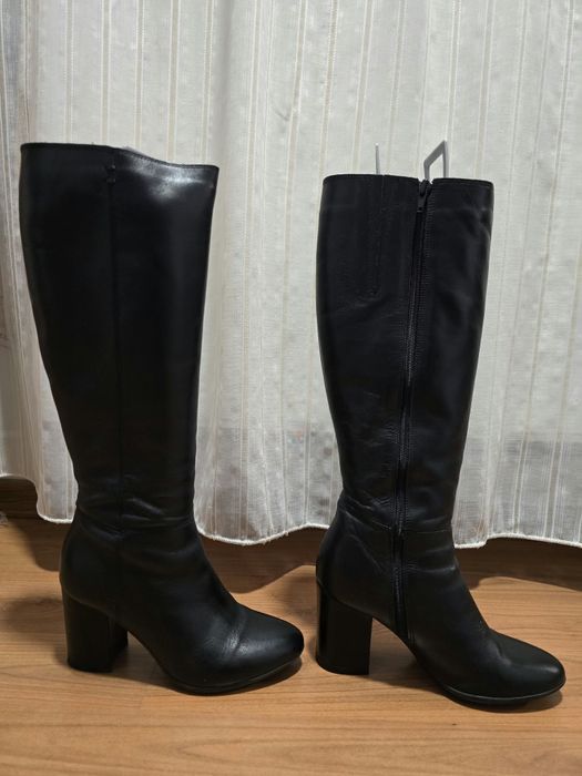 Cizme lungi piele, 38