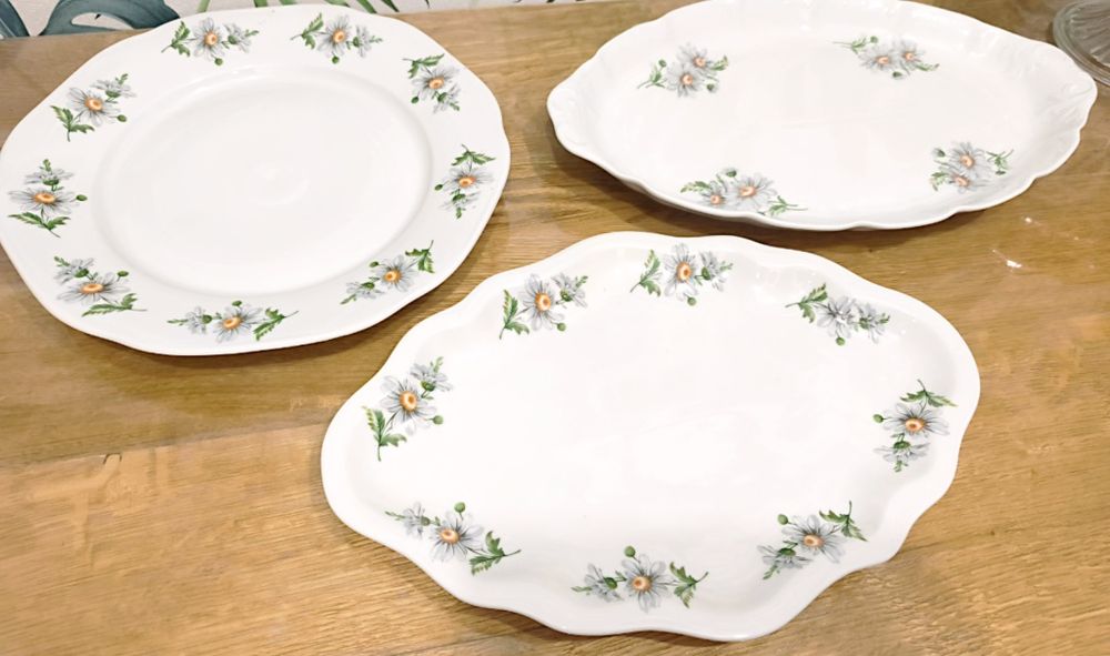 Set platouri porțelan Curtea de Argeș